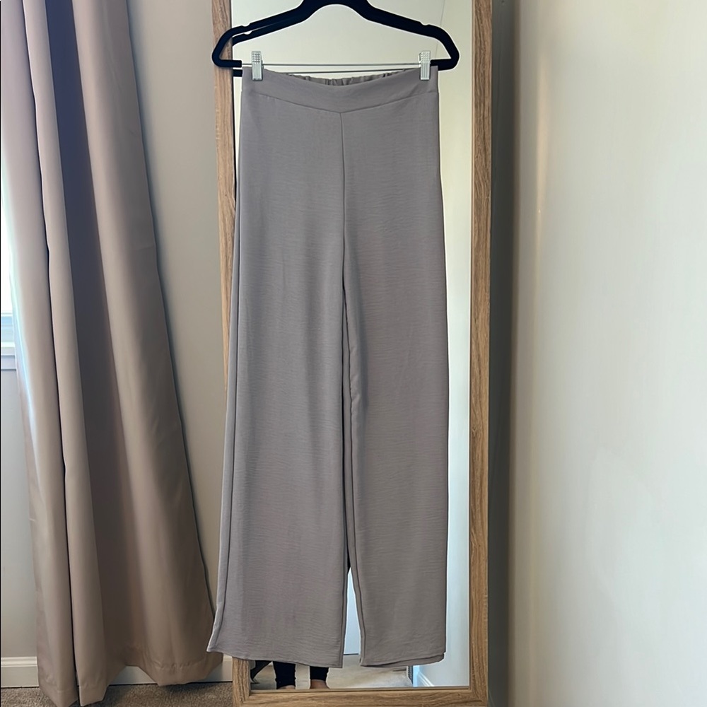 Elegant Gray Women's Pants